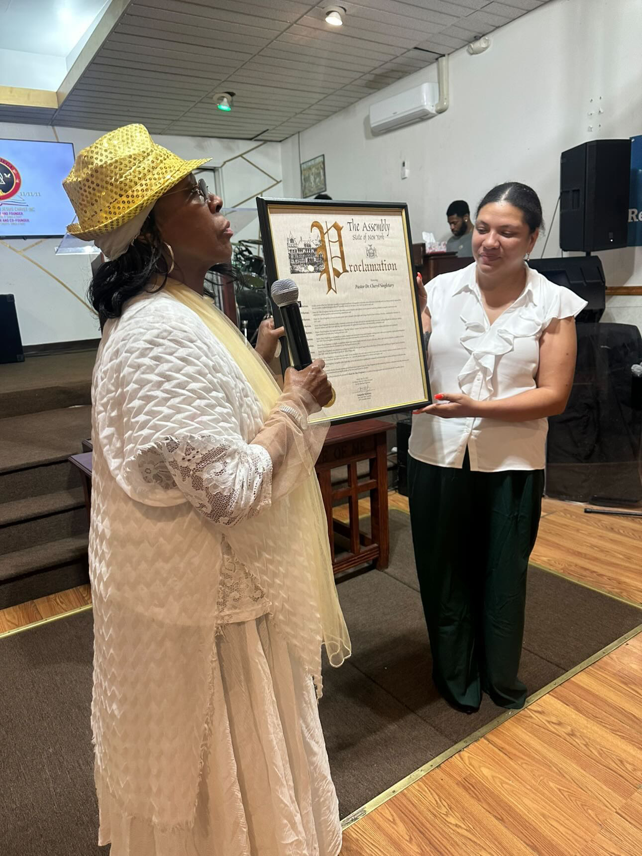 Prophetess Dr. Cheryl Singletary - Proclamation Presentation