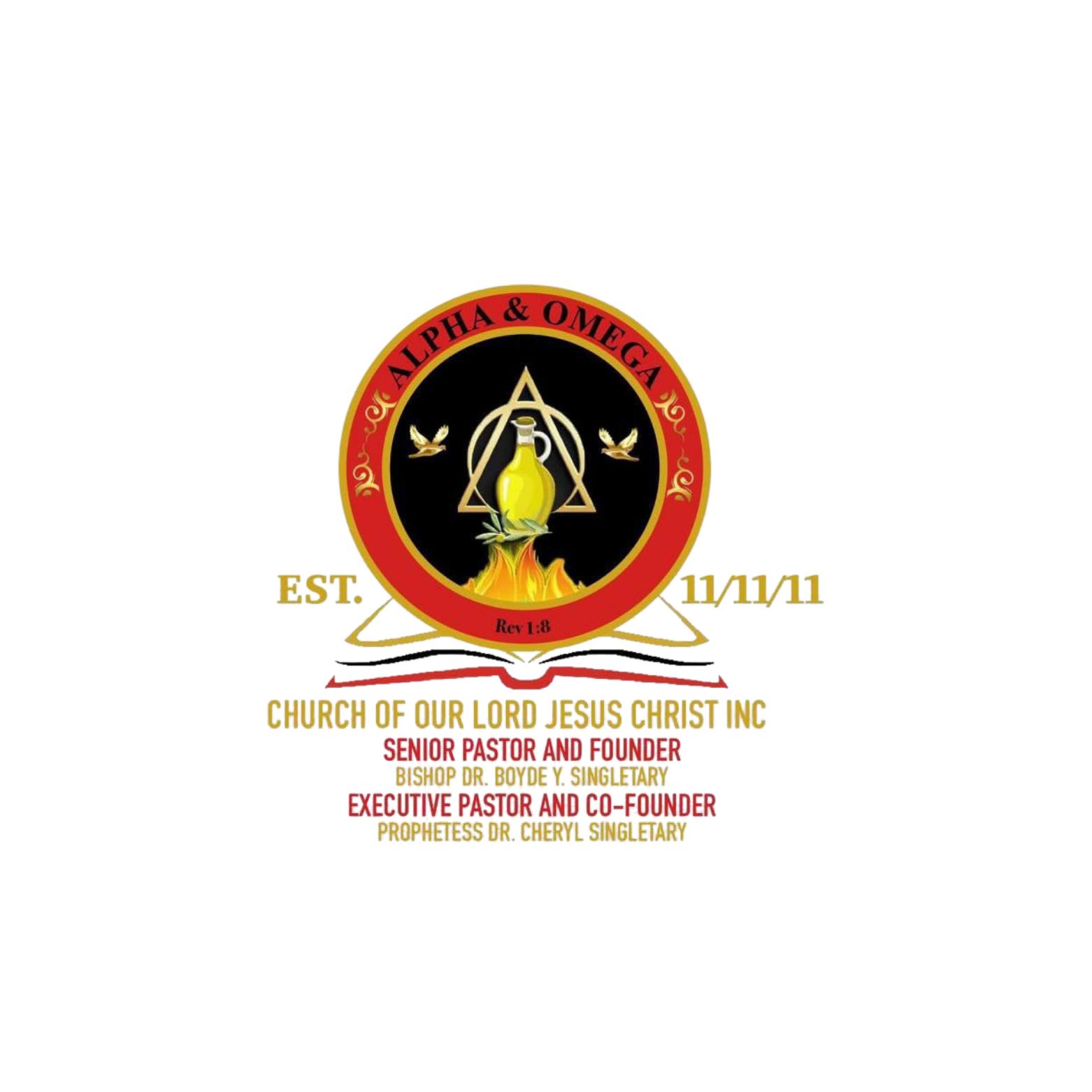 Alpha & Omega - Church of Our Lord Jesus Christ Inc. official seal