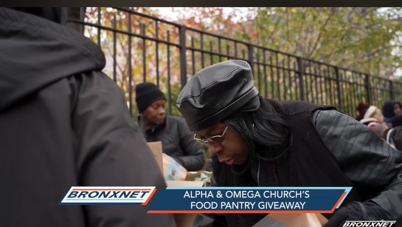 BronxNet Feature - Prophetess Cheryl at the Pantry Giveaway