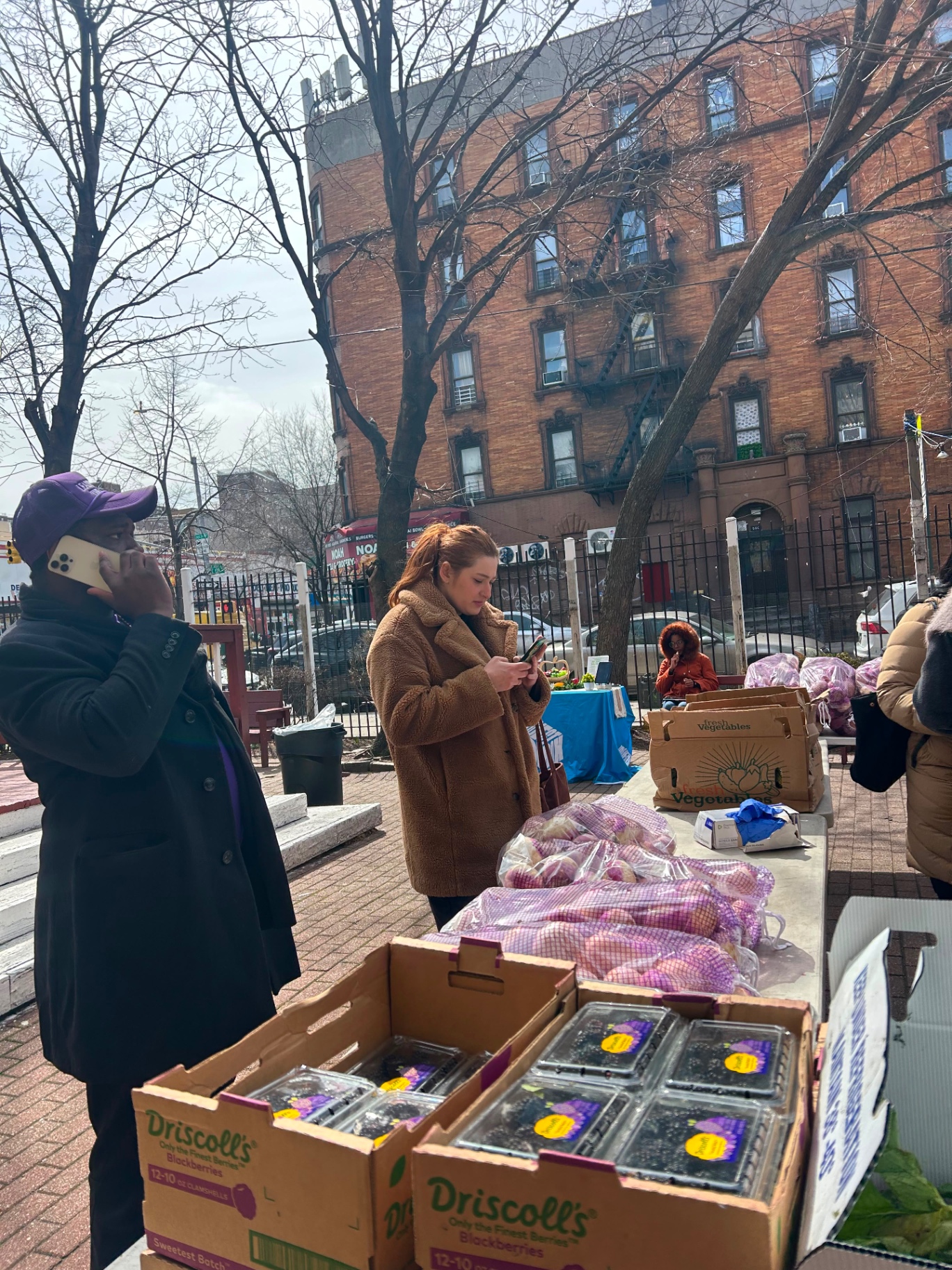 Spring Produce Distribution - Padre Plaza in Bloom