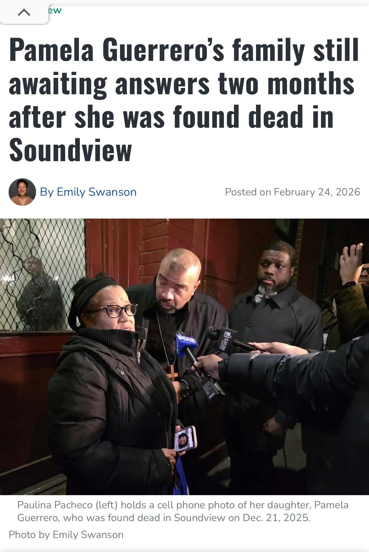 Standing with the Guerrero Family - Soundview