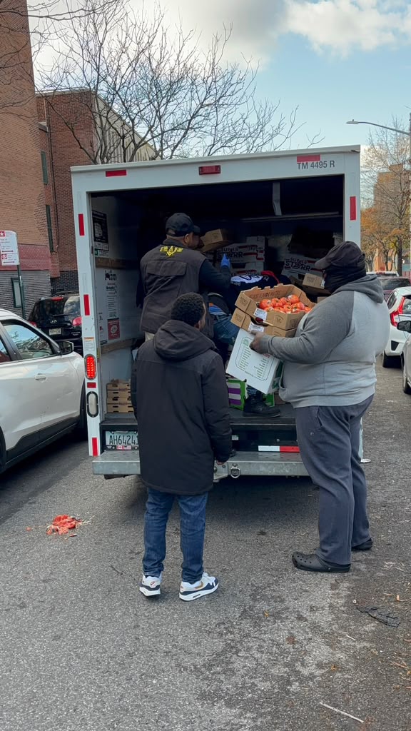 Unloading the Truck - Fresh Produce Arrival