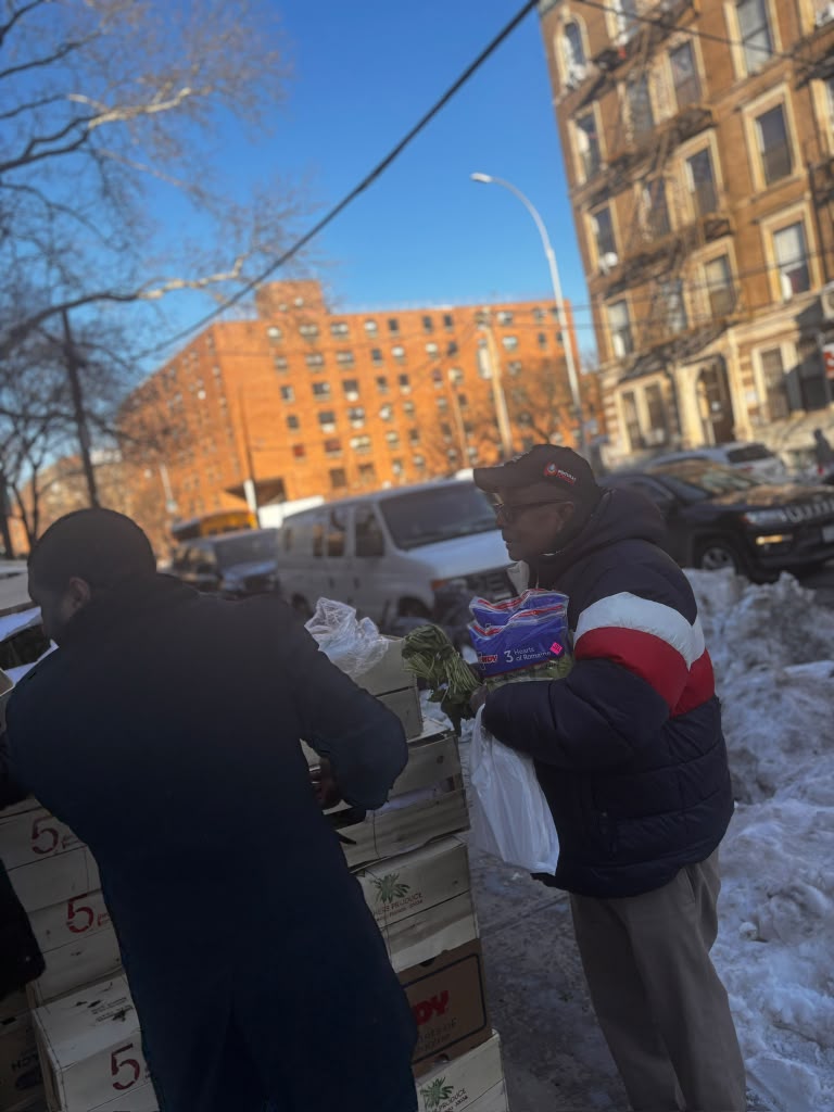 Winter Greens Handoff - People's Park